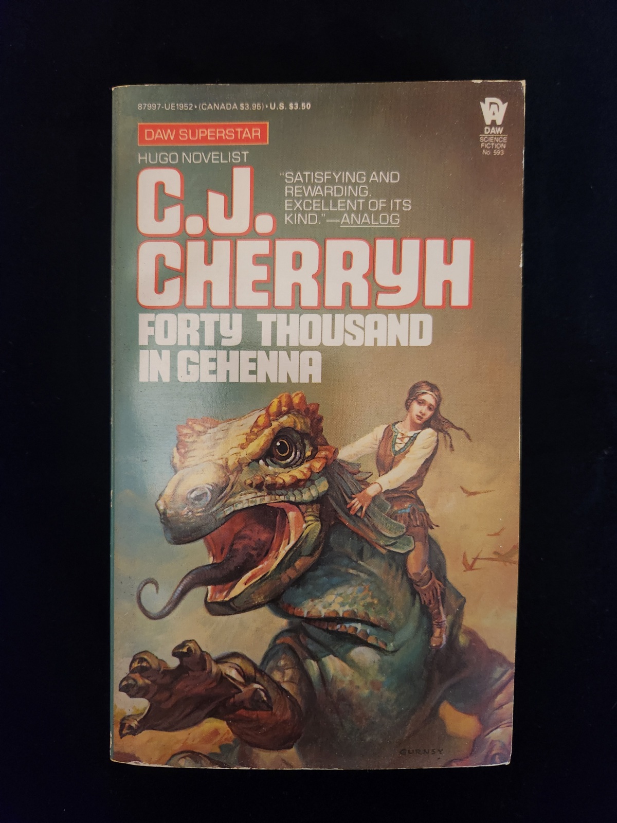 Forty Thousand in Gehenna by C.J. Cherryh 1984 DAW Science Fiction Paperback