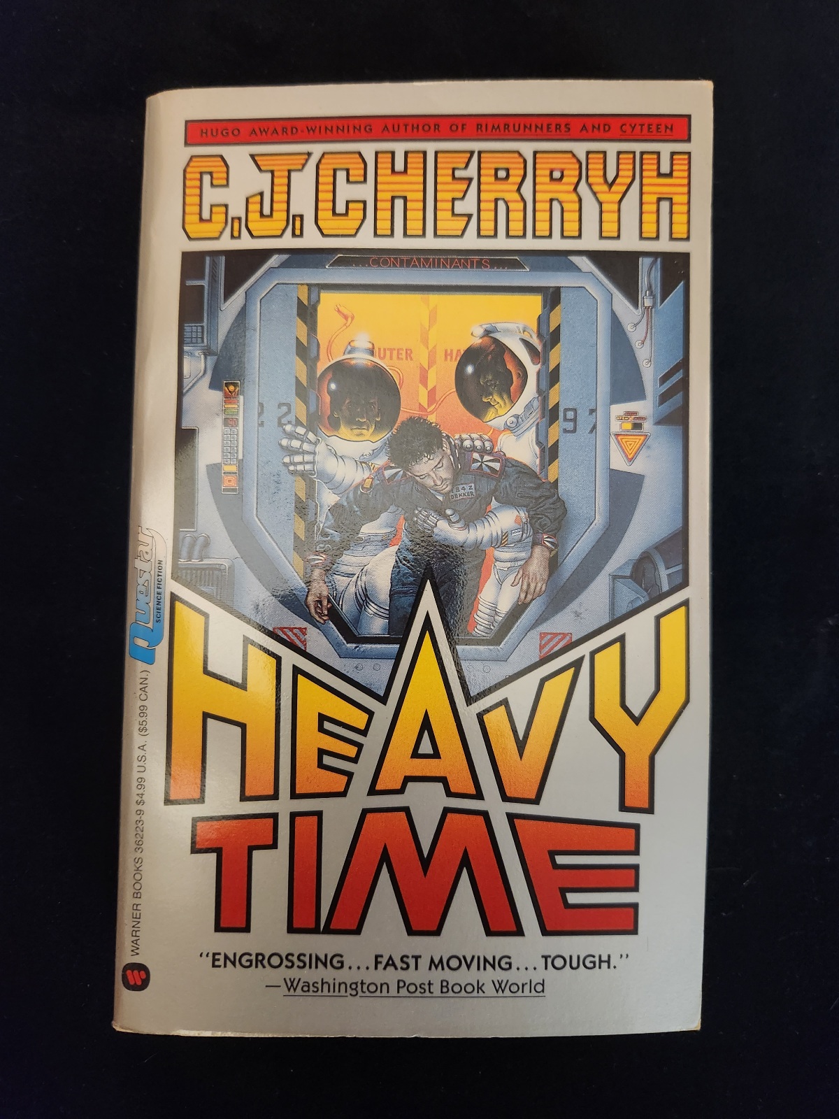 Heavy Time by C.J. Cherryh 1992 Questar Science Fiction Paperback