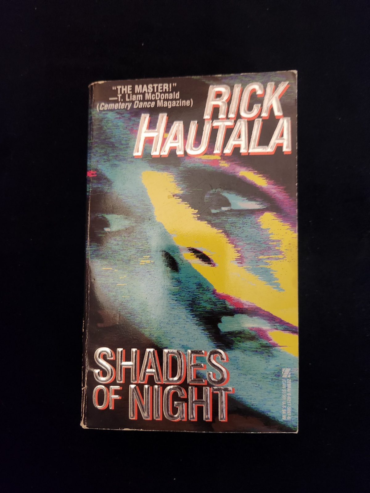 Shades of Night by Rick Hautala 1995 Zebra Horror Paperback