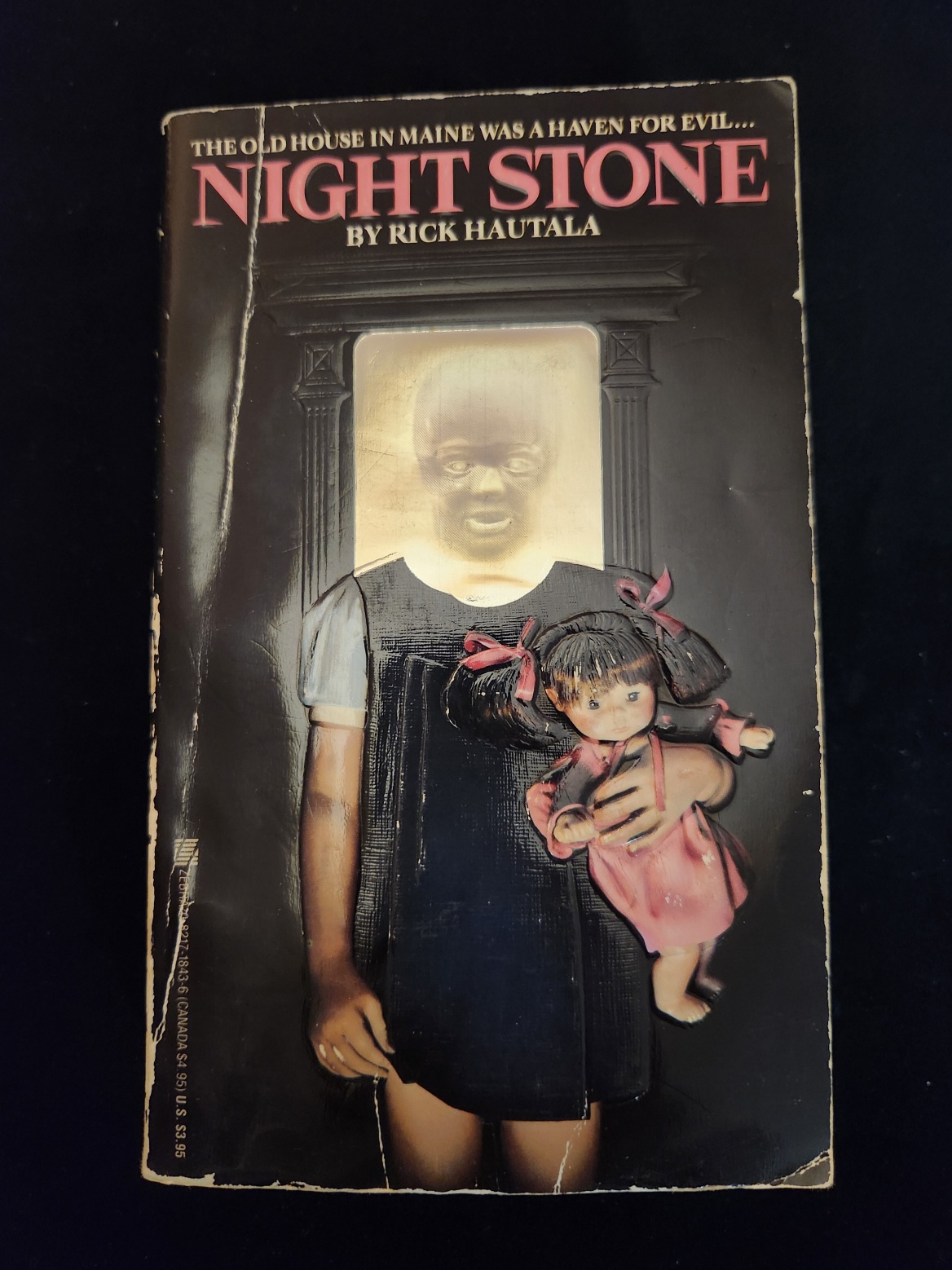 Night Stone by Rick Hautala 1986 Zebra Horror Paperbacks