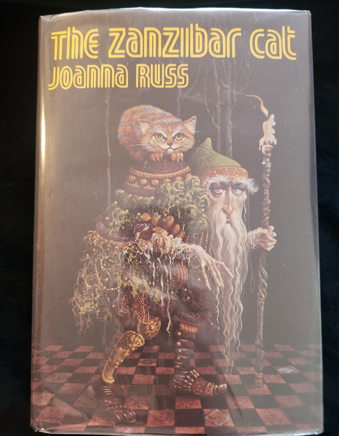 The Zanzibar Cat by Joanna Russ Arham House 1983 First Edition Ex-Lib