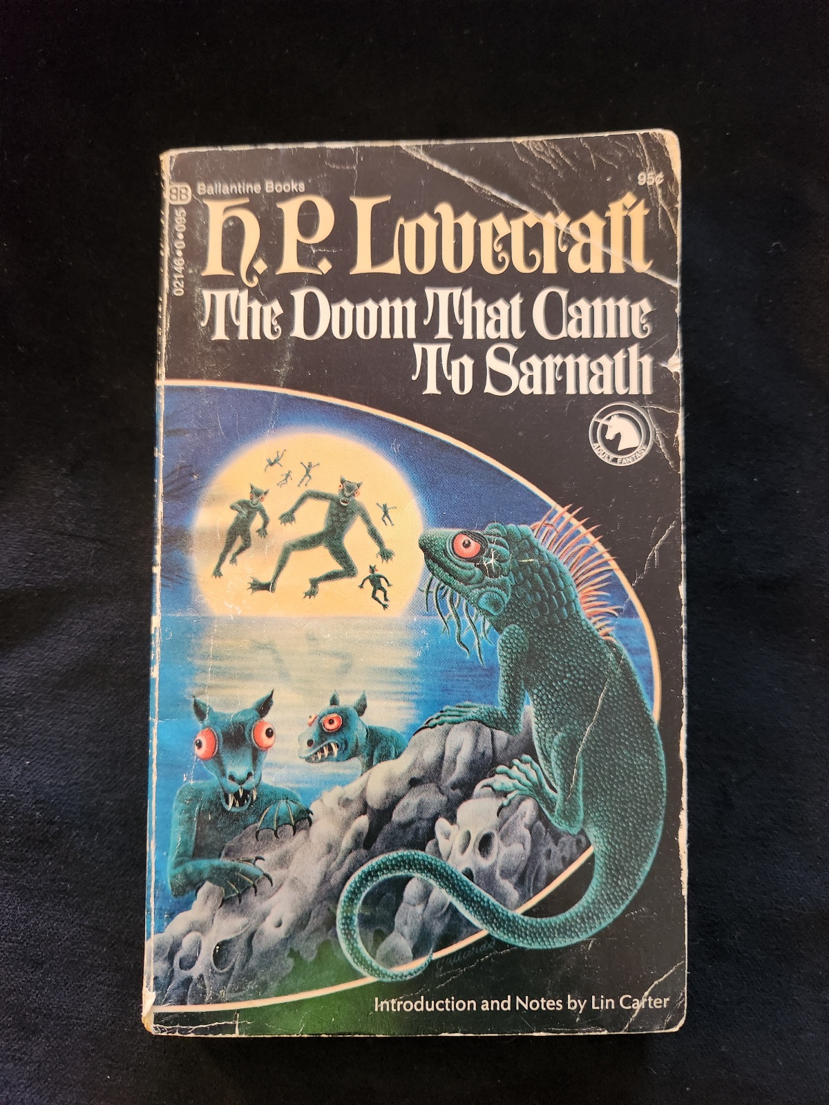 The Doom That Came to Sarnath by H. P. Lovecraft 1971 1st Printing Ballantine Paperback