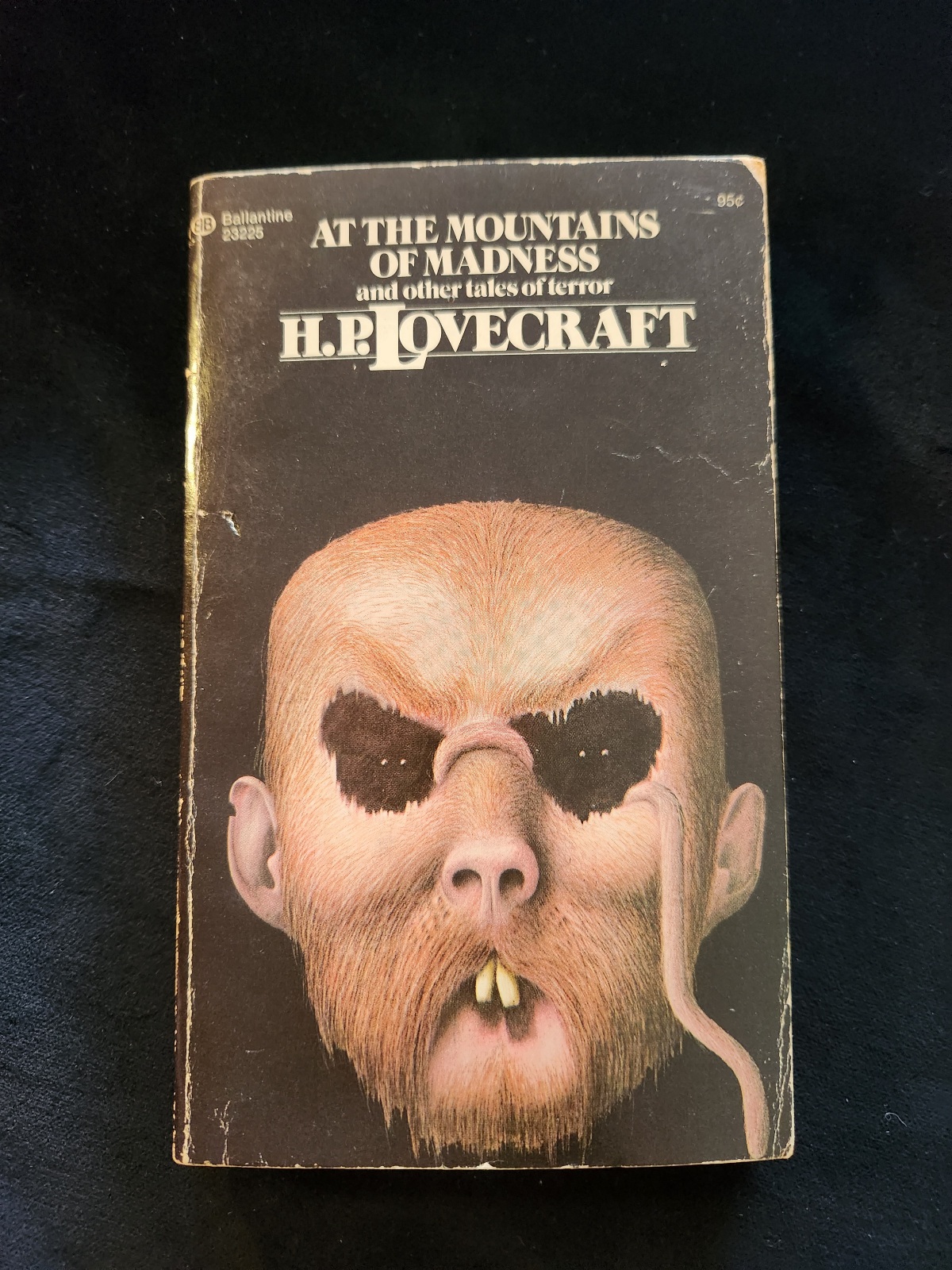 At The Mountains of Madness by H. P. Lovecraft 1974 4th Printing Ballantine Paperback