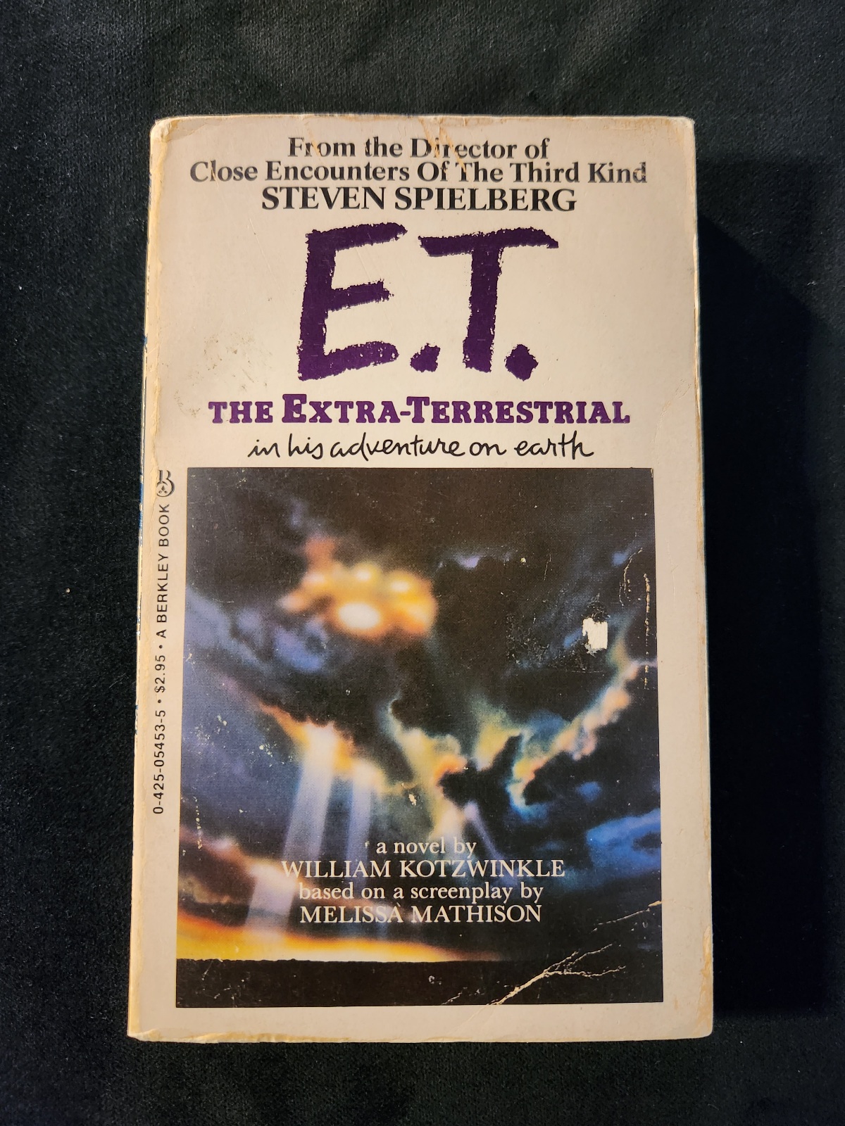 E.T. by William Kotzwinkle 1982 Berkley Books Movie Novelization Paperback
