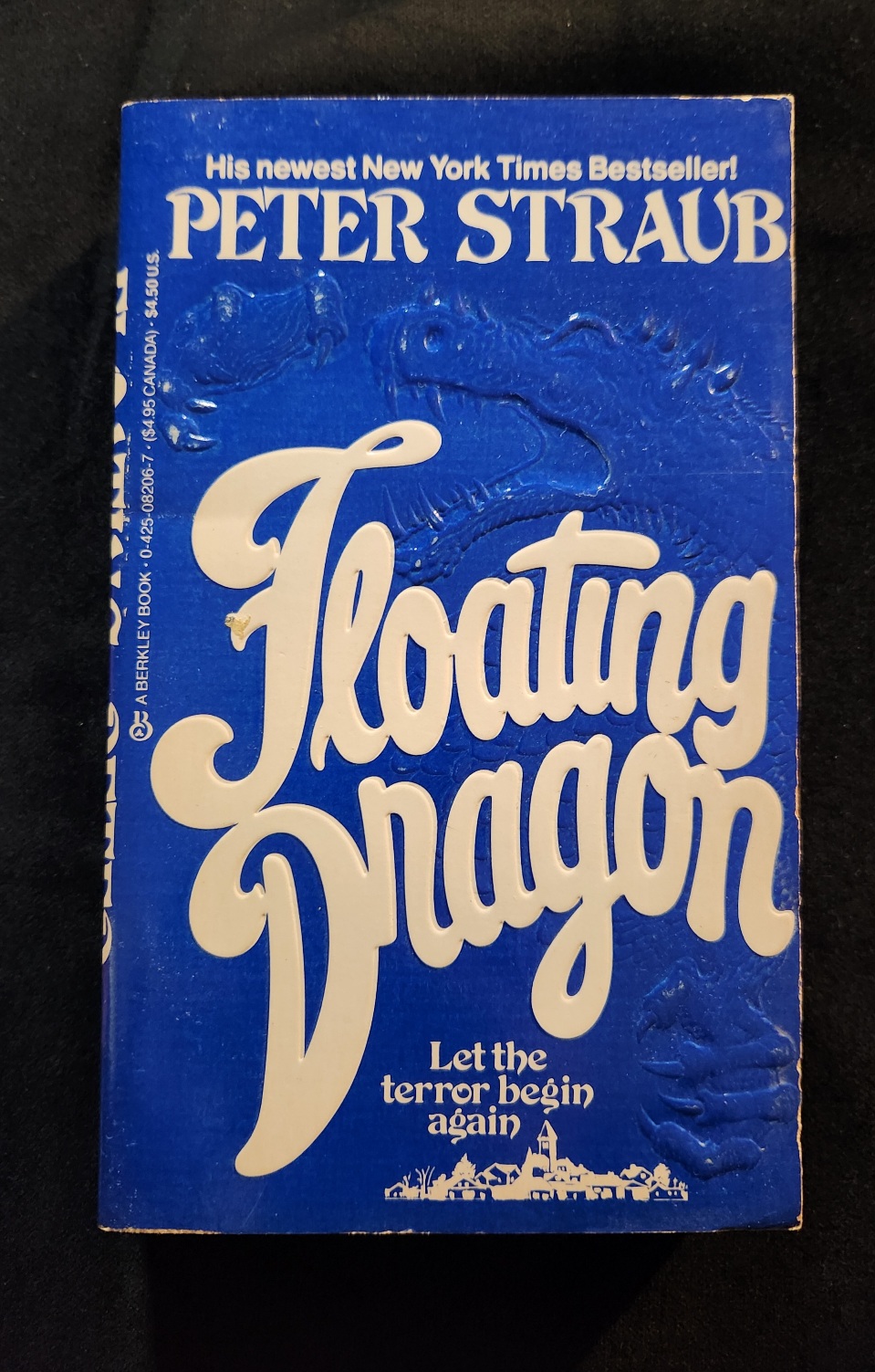 Floating Dragon by Peter Straub 1986 Berkley Vintage Horror Paperback