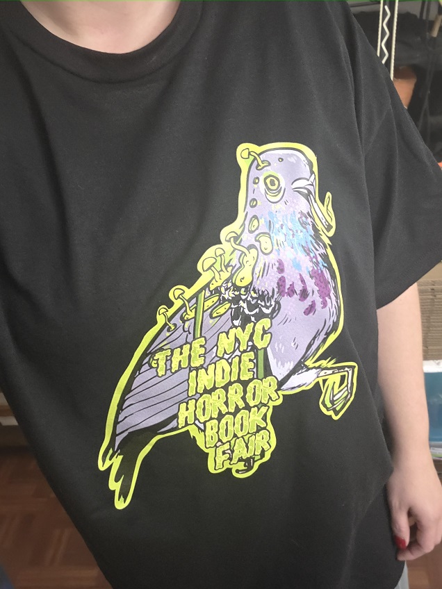 The NYC Indie Horror Book Fair T-Shirt